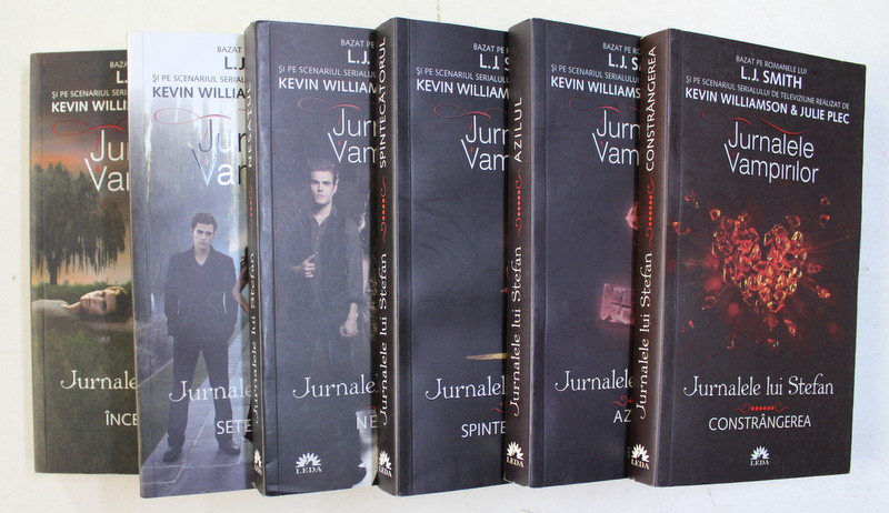 JURNALELE VAMPIRILOR VOL I-VI de L.J. SMITH , 2011 ,EDITIE NECARTONATA