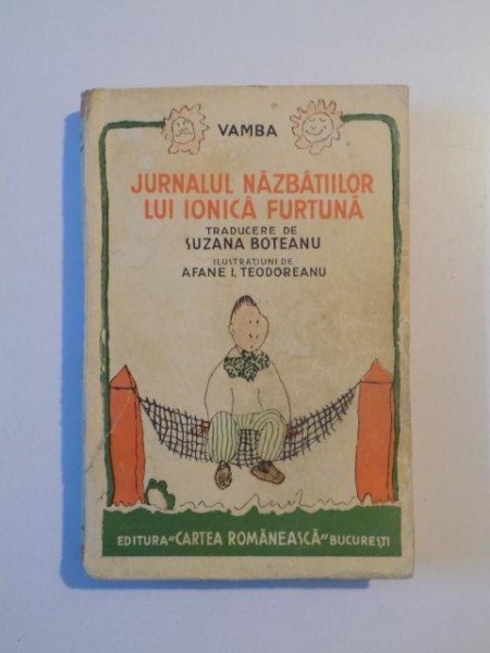 JURNALUL NAZBATIILOR LUI IONICA FURTUNA de VAMBA  1935
