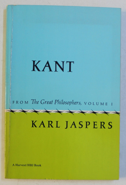 KANT by KARL JASPERS