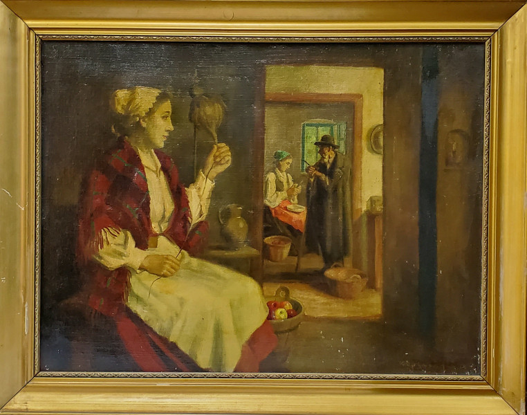 Karoly Krusnyak (1889-1960) - Interior