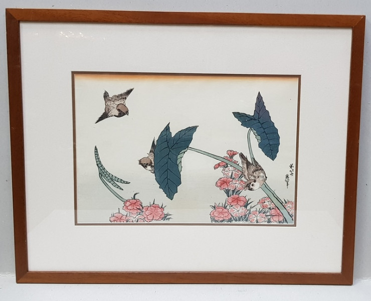 Katsushika Hokusai-PASARI SI FLORI