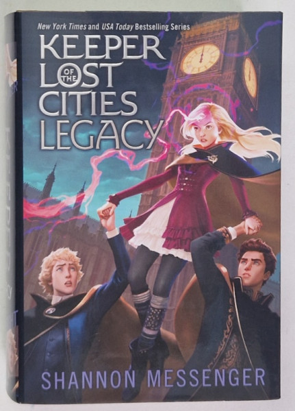 KEEPER OF THE LOST CITIES , LEGACY by SHANNON MESSENGER , 2019 *EDITIE CARTONATA