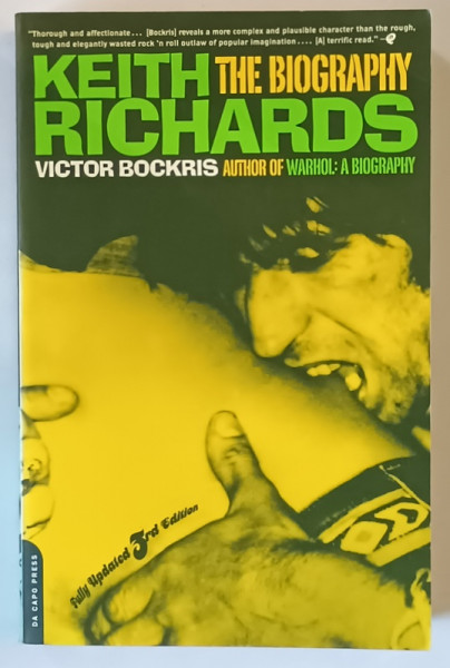 KEITH RICHARDS , THE BIOGRAPHY by VICTOR BOCKRIS , 2003