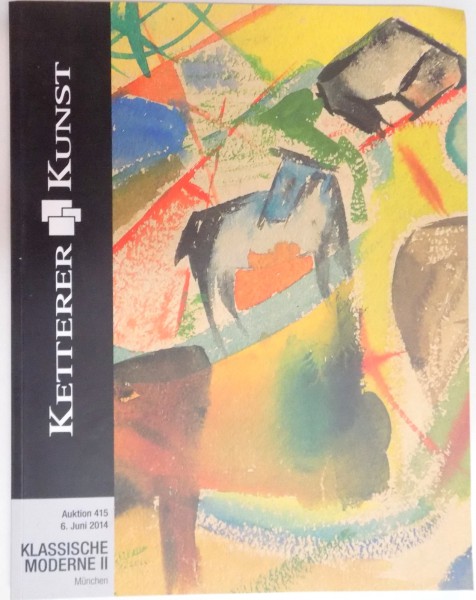 KETTERER KUNST, AUKTION 415 , 6 JUNI 2014