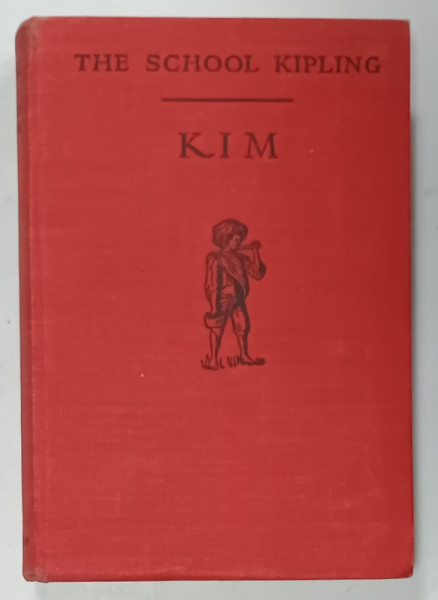 KIM by RUDYARD KIPLING ,  SCHOOL EDITION , 1954