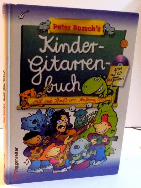 KINDER GITARREN BUCH MIT VIEL SPASS VON ANFANG AN ! 1999