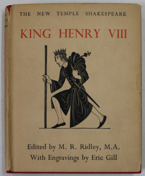 KING HENRY VIII  by WILLIAM SHAKESPEARE , with engravings by ERIC GILL , 1935