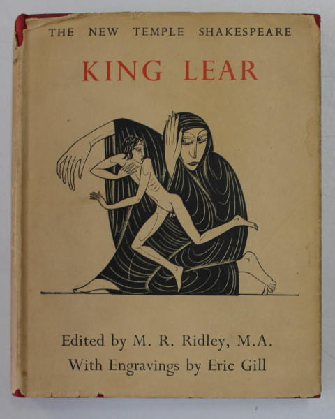 KING LEAR  by WILLIAM SHAKESPEARE , with engravings by ERIC GILL , edited by M.R. RILEY , 1935