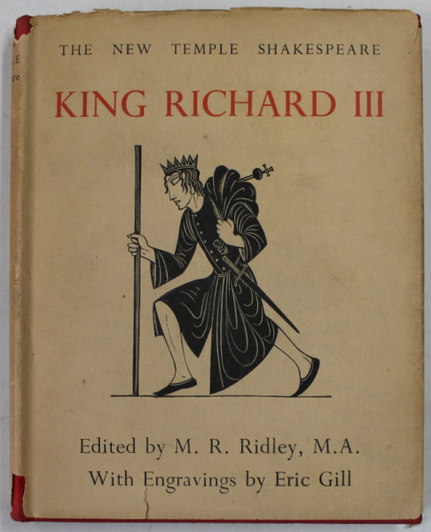KING RICHARD III  by WILLIAM SHAKESPEARE , with engravings by ERIC GILL , 1935