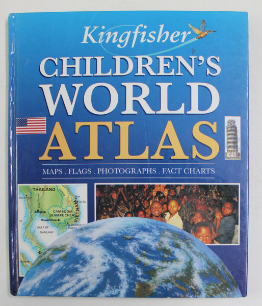KINGFISHER CHILDREN'S WORLD ATLAS , edited by JANE OLLIVER , 1994