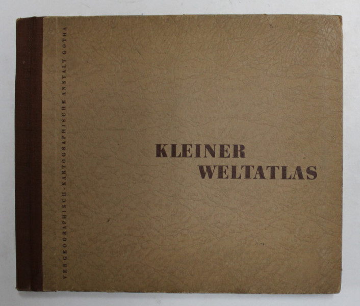 KLEINER WELTATLAS - MIC ATLAS AL LUMII - 1953