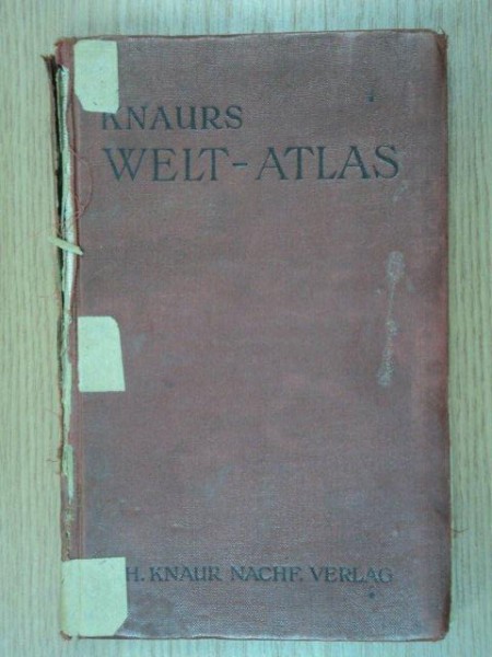 KNAURS WELT-ATLAS - JOHANNES RIEDEL  