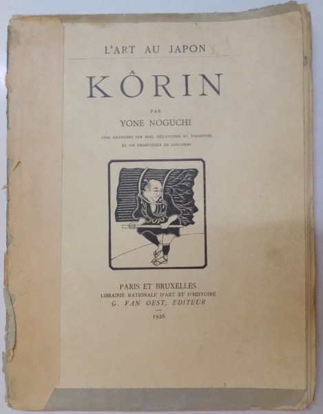 KORIN par YONE NOGUCHI , 1926