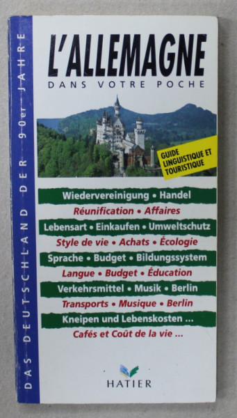 L 'ALLEMAGNE DANS VOTRE POCHE par S. GEISERT ..CH. RITTER , 1991