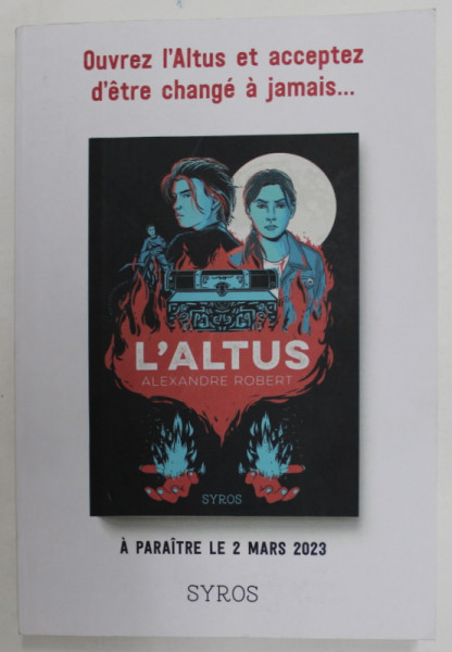 L 'ALTUS par ALEXANDRE ROBERT , 2023
