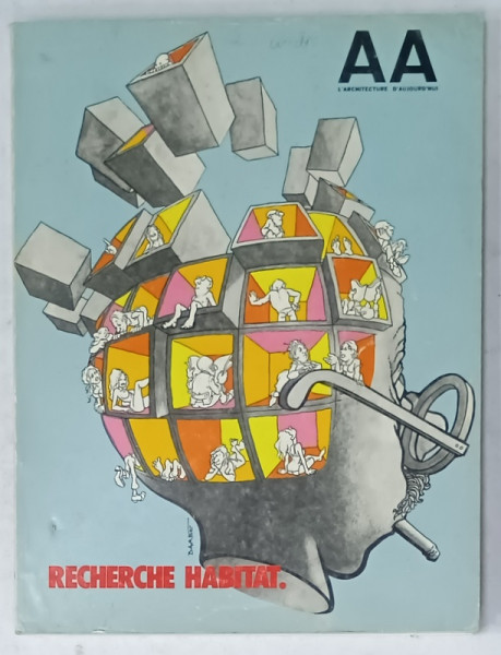 L 'ARCHITECTURE D 'AUJOURD ' HUI , REVUE , SUBJET : RECHERCHE HABITAT , NO. 174 , AOUT , 1974