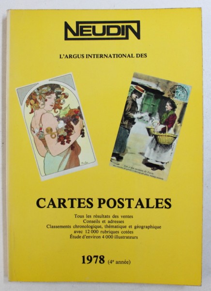 L ' ARGUS INTERNATIONAL DES CARTES POSTALES , 1978