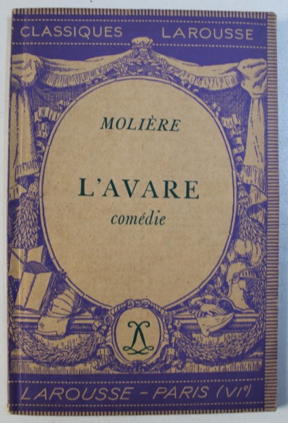 L ' AVARE - comedie par MOLIERE , 1937