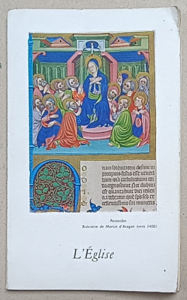 L ' EGLISE , 1959 , COPERTA BROSATA