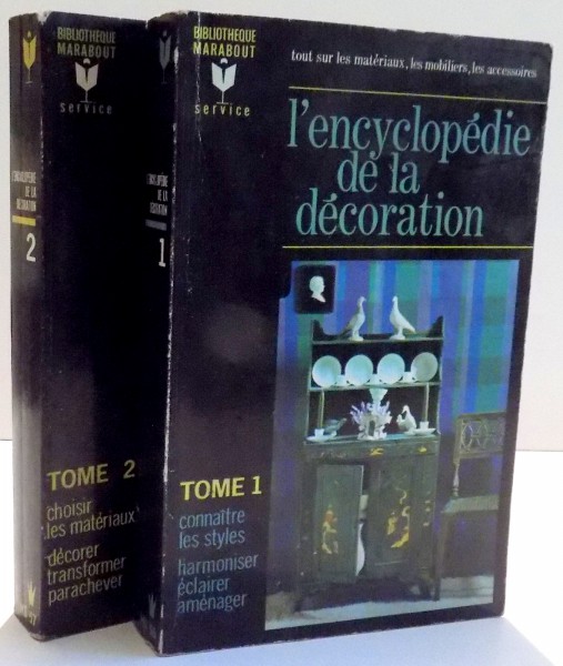L ' ENCYCLOPEDIE DE LA DECORATION , TOME I-II , 1964