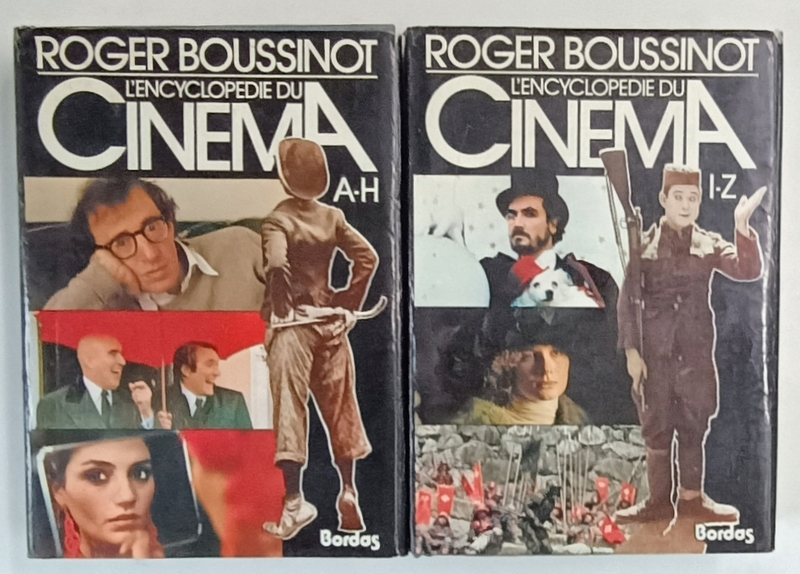 L ' ENCYCLOPEDIE DU CINEMA , TOMES I - II par ROGER BOUSSINOT , 1980