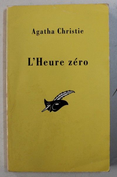 L ' HEURE ZERO par AGATHA CHRISTIE , 1994 , PREZINTA HALOURI DE APA*