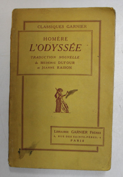 L 'ODYSSEE par HOMERE , 1934