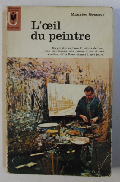 L ' OEIL DU PEINTRE par MAURICE GROSSER , 1955