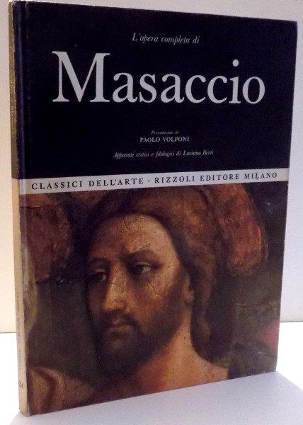 L' OPERA COMPLETA DI MASACCIO de PAOLO VOLPONI , 1968