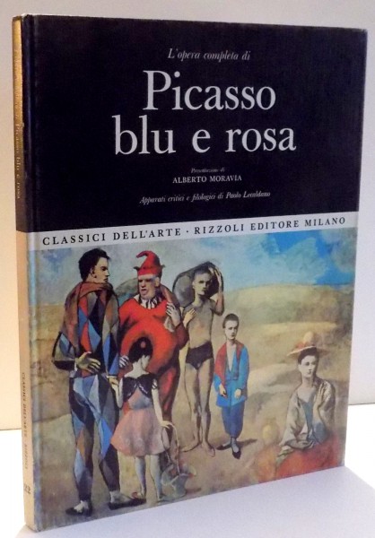 L' OPERA COMPLETA DI PICASSO BLU E ROSA de ALBERTO MORAVIA , 1968