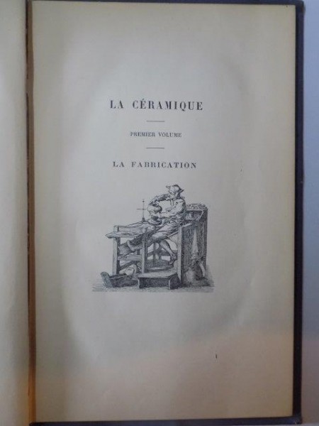 LA CERAMIQUE (FABRICATION) par HENRY HAVARD