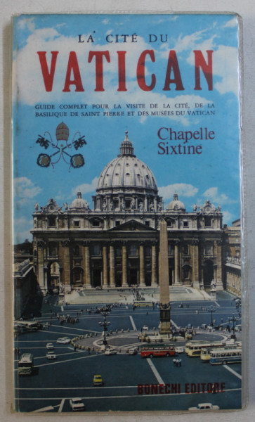 LA CITE DU VATICAN - GUIDE COMPLET POUR LA VISITE DE LA CITE DE LA BASILIQUE DE SAINT PIERRE ET DES MUSEE DU VATICAN par EUGENIO PUCCI