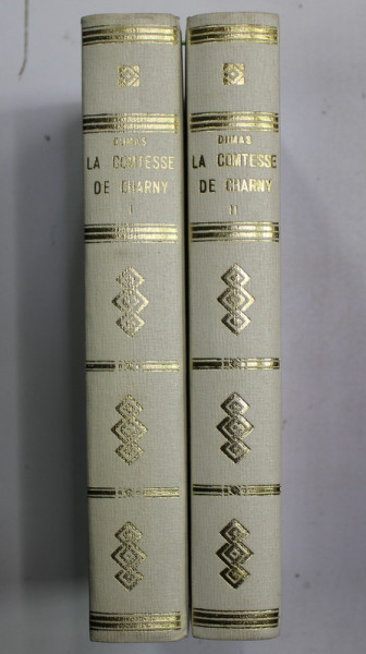 LA COMTESSE DE CHARNY par ALEXANDRE DUMAS , DEUX VOLUMES , 1967