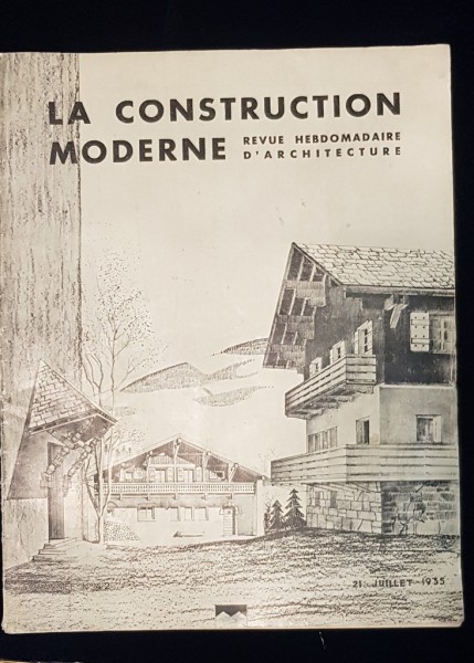 LA CONSTRUCTION MODERNE - 21 IULIE 1935