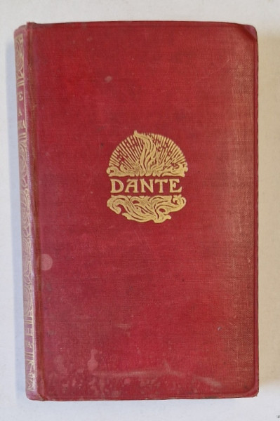 LA DIVINA COMMEDIA di DANTE ALIGHIERI , TEXT IN LIMBA ITALIANA , 1923