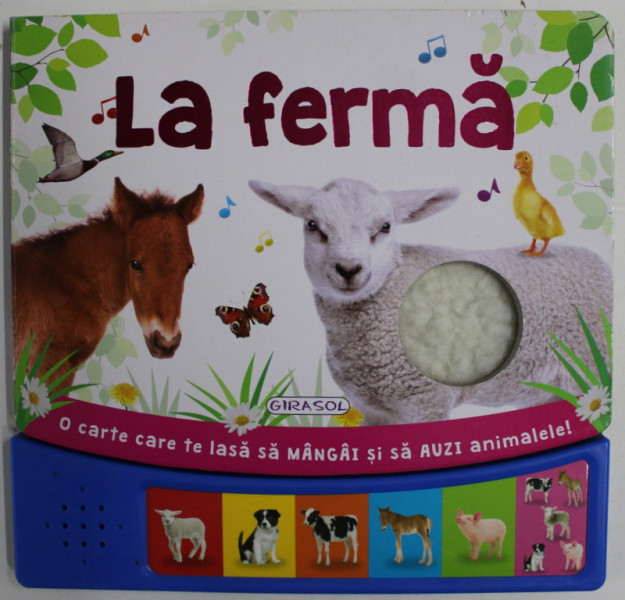 LA FERMA , CONTINE BUTOANE CARE EMIT SUNETE PRIN APASARE , 2017 , LIPSA BATERIE *