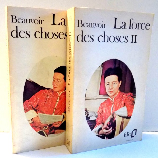 LA FORCE DES CHOSES , VOL I - II par SIMONE DE BEAUVOIR ,
