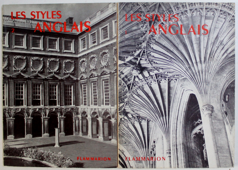 LA GRAMMAIRE DES STYLES,LES STYLES ANGLAIS, VOL. I-II par ANDRE DEVECHE , 1947