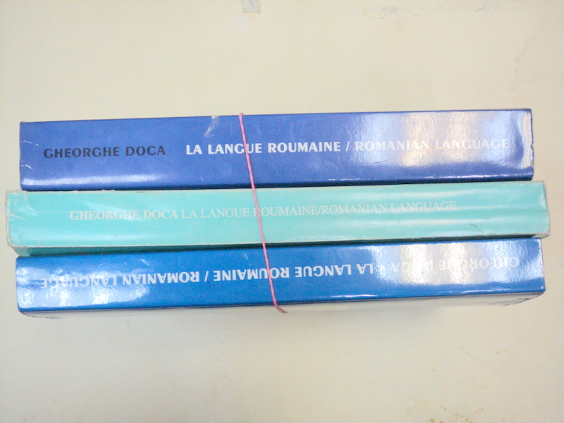 LA LANGUE ROUMAINE.ROMANIAN LANGUAGE-GHEORGHE DOCA  3 VOL