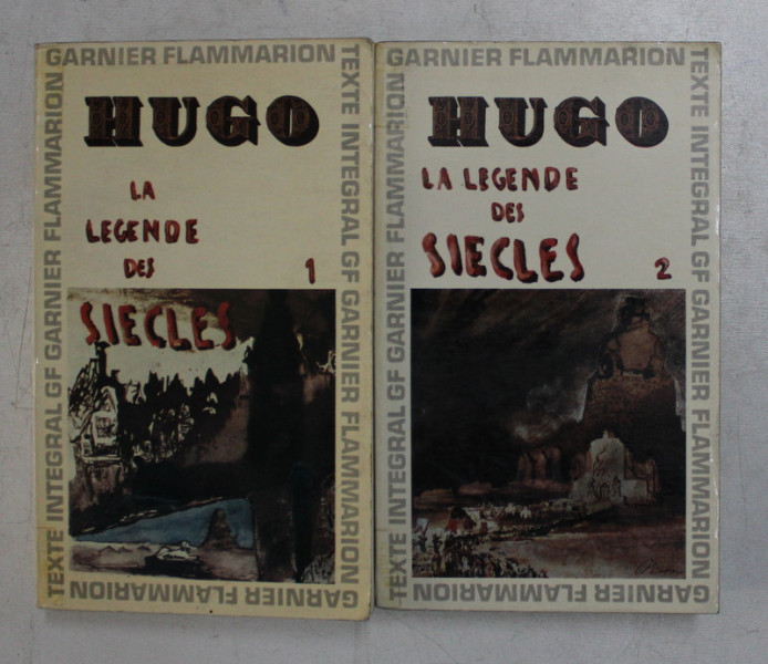 LA LEGENDE DES SIECLES , TOMES I - II par VICTOR HUGO , 1967