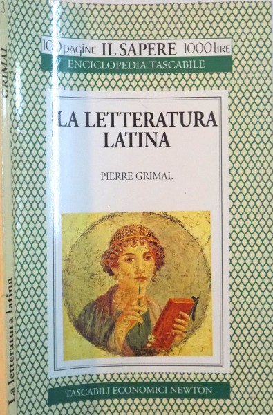 LA LETTERATURA LATINA  de PIERRE GRIMAL , 1994