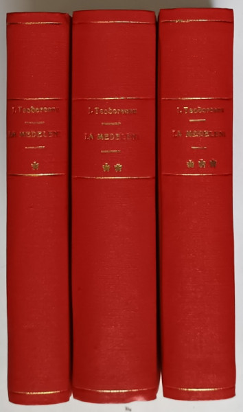 LA MEDELENI de IONEL TEODOREANU , VOLUMELE I - III , EDITIA VII , 1943