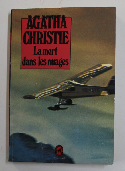 LA MORT DAND LES NUAGES par AGATHA CHRISTIE , ANII '70