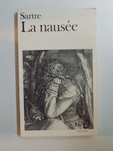 LA NAUSEE par JEAN - PAUL SARTRE