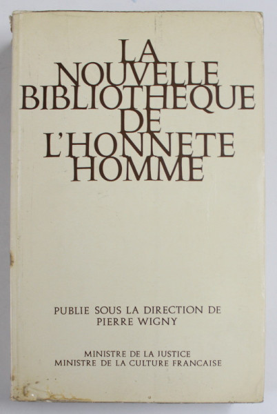 LA NOUVELLE BIBLIOTHEQUE DE L'HONNETE HOMME , 1968