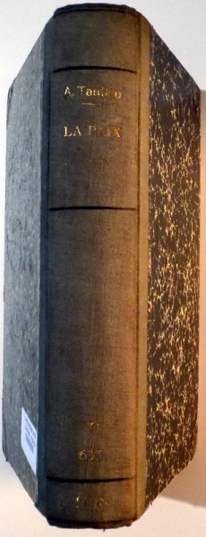LA PAIX, PREFACE de GEORGES CLEMENCEAU de ANDRE TARDIEU, 1921