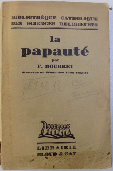 LA PAPAUTE de F. MOURRET, 1929