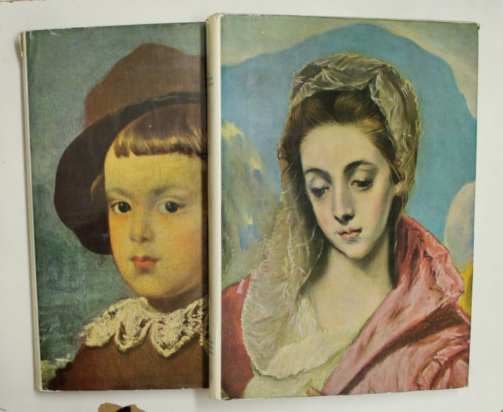 LA PEINTURE ESPAGNOLE - DES FRESQUES ROMANS AU GRECO / DE VELASQUEZ A PICASSO  , texte de JACQUES LASSAIGNE , - 2 VOLUME , 1952