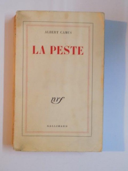 LA PESTE de ALBERT CAMUS , 1947