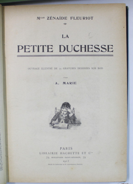 LA PETITE DUCHESSE par A. MARIE , 1913